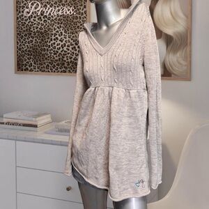 ROXY Vintage Y2K Baby-Doll Sweater Hoodie